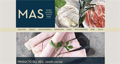 Desktop Screenshot of masgourmets.com